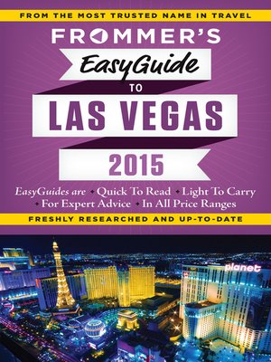 cover image of Frommer's EasyGuide to Las Vegas 2015
